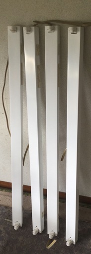 3 National 蛍光灯照明器具 天井照明 4個セット