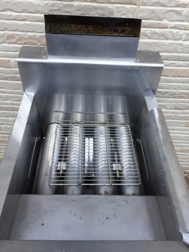 店舗厨房機器 フライヤー 都市ガス用 キタザワ 1050×600×450