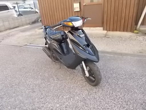 走行の少ない！ヤマハ　スーパージョグZR(黒)　実働中古車◆彦根市～