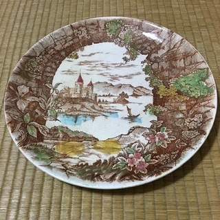 UCAGCO　絵皿（古くから我が家の物置にしまってあった）