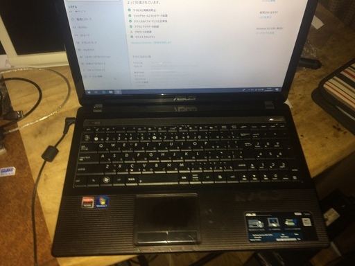 今ならお買い得です。ASUS K53U 綺麗です。インストール仕立てだから、早いです、