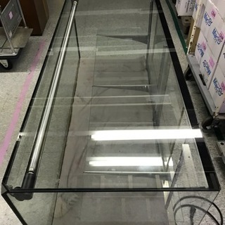 ショーケース/飾り棚 照明・キャスター付き