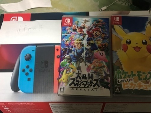 値段変更しました 任天堂switch本体とスマブラspとポケモン ピカチュウ O 大分のテレビゲームの中古あげます 譲ります ジモティーで不用品の処分 値段変更しました 任天堂switch本体とスマブラspとポケモン ピカチュウ O 大分のテレビゲームの中古あげます 譲ります ジモティーで不用品の処分