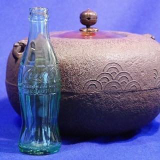 庄造　波地紋平丸釜 庄造 波地紋平丸釜