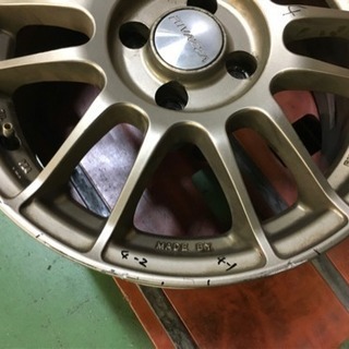 ENKEI アルミ ホイール　RIVAZZA 15インチ 6.5J ＋40 4H 100　4本