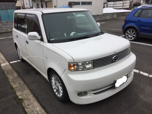 トヨタｂb車検無しh16年4wd白エアロ車高調15万キロ台 トム 米沢のbbの中古車 ジモティー