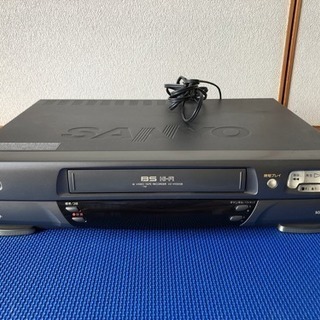 【ジャンク】VHSビデオプレーヤー SANYO 故障物 取りに来れる方