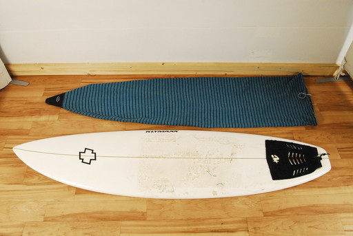 9259 KLYMAXX サーフボード 196cm ケース付 アントレ