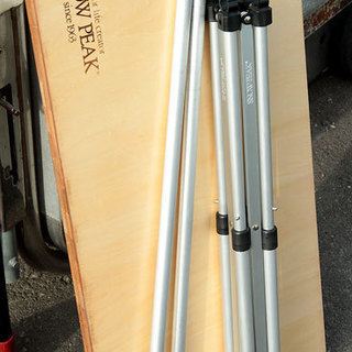 snow peak/スノーピーク ローテーブル スクェア LV-41 折りたたみテーブル 状態良好!! 