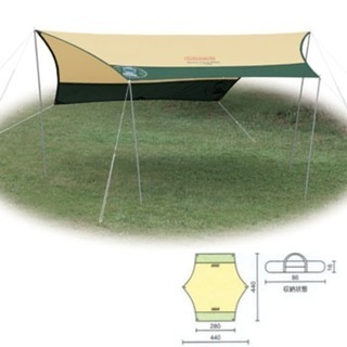 Coleman/コールマン Hexa Tarp MDX 170T8350J ヘキサタープ MDX 状態良好