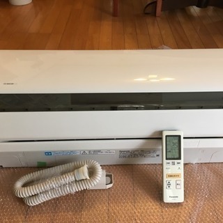 【取引完了】【取付工事費込】Panasonicインバーター冷暖房除湿タイプ　ルームエアコン CS-362CXR  2012年製 取引完了】【取付工事費込】Panasonicインバーター冷暖房除湿タイプ
