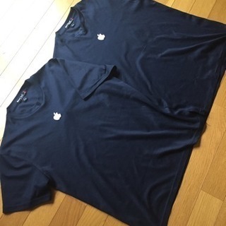 アップル社Tシャツ ネイビー Sサイズ 二枚