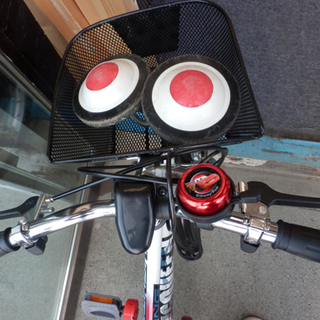 PayPay対応 16インチ ジュニアサイクル カーズ 補助輪付き 自転車 カゴ