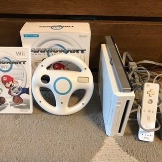 wii本体とマリオカートセット