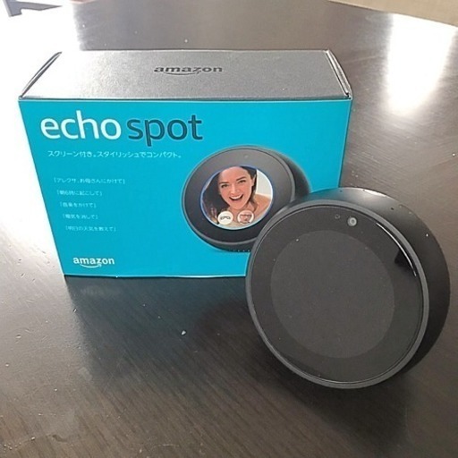 アマゾン エコースポット amazon echo spot  液晶付き アレクサ