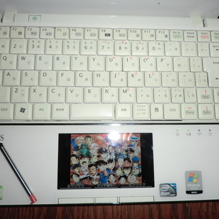 遊べる珍品ノートPC 光センサー液晶パッド SSD