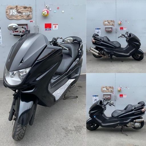 ❁♪人気のブラック♪ヤマハ　マジェスティC　250ｃｃ　ｾｷｭﾘﾃｨ付き♪不動/プチ改造車/良質ＷＡＫＯＳ製品で清掃済み/配達可♪
