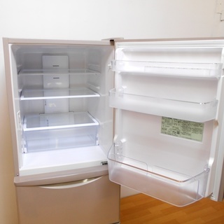 5/22HITACHI/日立 2016年製 265L 3ドア冷蔵庫 R-27GV (T) まんなか野菜　/SL1