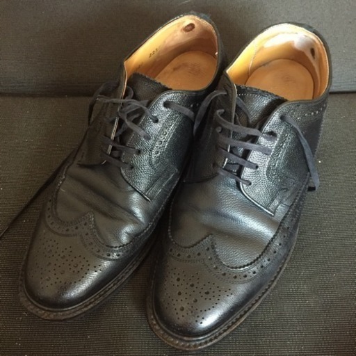 黒 リーガル 革靴