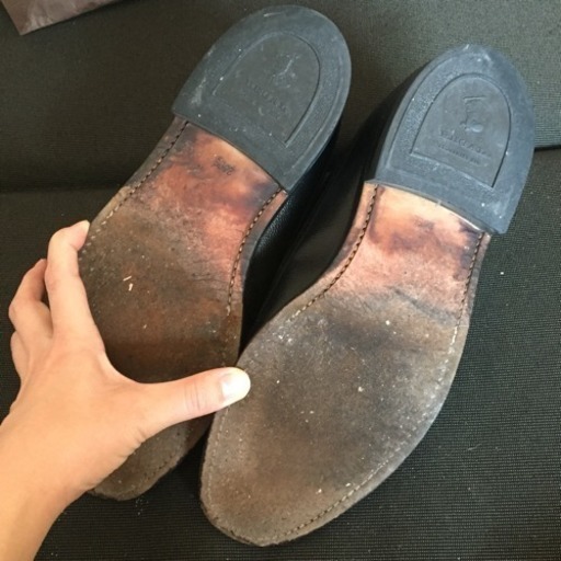 黒 リーガル 革靴