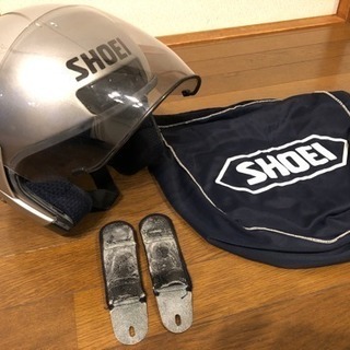 SHOEI JMAX ジェットヘルメット シルバー 取りに来れる人優先