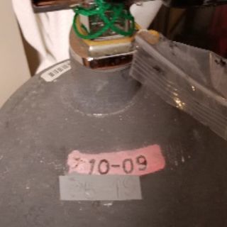 ダイビング　空気タンク　10リットル　スチール製