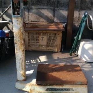 used  大和製衡  Ｆ型台はかり   秤量 100Kg