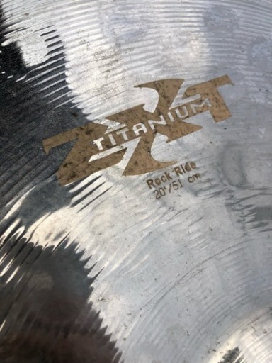 zildjian ZXT Titanium rock ride 20インチ 中古