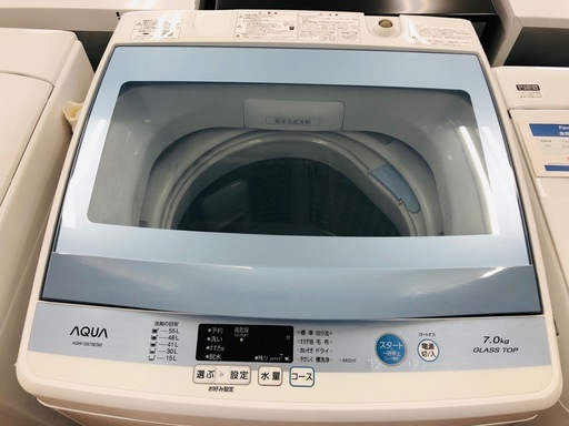 安心の6ヶ月保障付！2017年製アクアの全自動洗濯機です。【トレファク