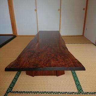 値下げ‼️杉一枚板座卓、ローテーブル