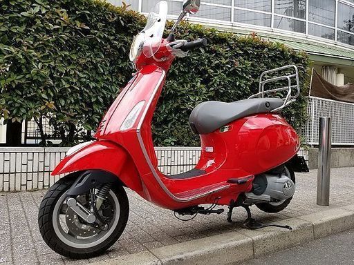 ★ベスパ 真っ赤なプリマベーラ125 3V-ie 走行3237km★東京/大田区【下取OK】