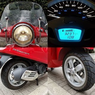 ★ベスパ 真っ赤なプリマベーラ125 3V-ie 走行3237km★東京/大田区【下取OK】