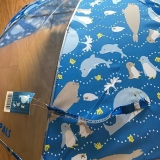子供 傘 新品 イルカ クジラ 海 50cm