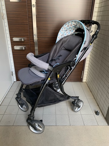 【価格更新：20,000円】　ピジョン ベビーカー ランフィ リノン ミニマルネイビー