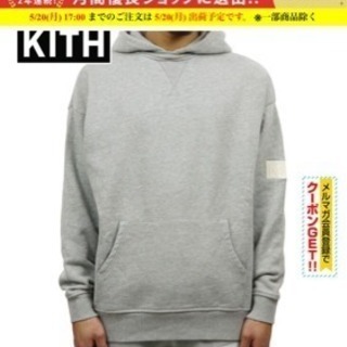 KITH パーカー ロゴ刺繍