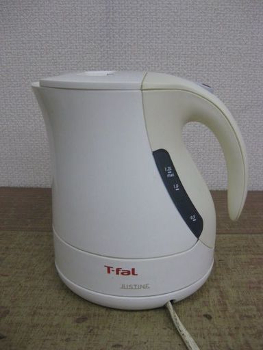 T-fal ティファール 電気ケトル JUSTINE ジャスティン ホワイト 1.2L BF502023