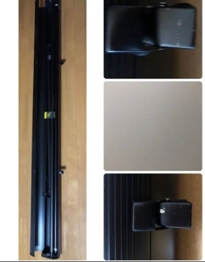 格安 プロジェクタスクリーンIZUMI-COSMO80インチ床置型中古