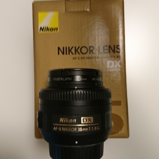 nikon単焦点レンズ【AS-F DX NIKKOR 35mm ...