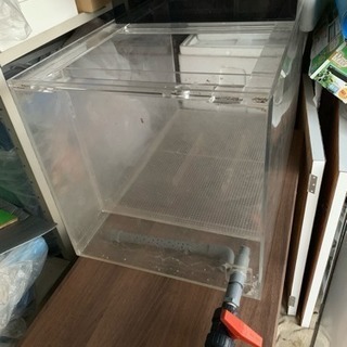 受渡完了【中古】ガラス水槽 （120cm）、台、機材一式