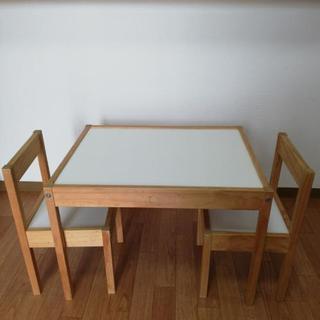 取り引き終了　IKEA　子供用テーブル　チェア２脚