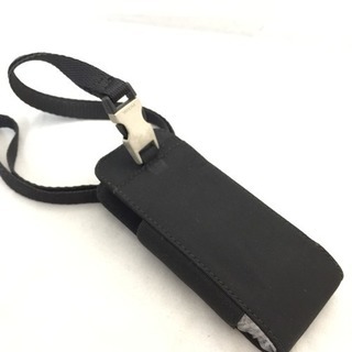PRADA プラダ 黒ナイロン テステート シガレットケース たばこ