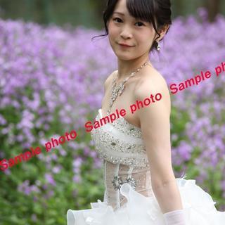 ★ウエディングドレス　大人っぽいホワイトシースルードレス♪♪