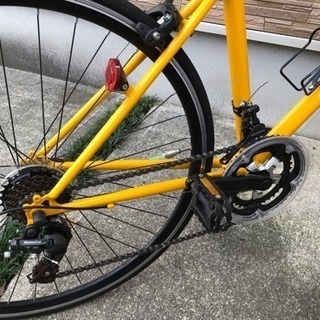 安心・安全の補助ブレーキ付ロードバイク