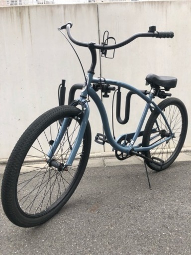 キャリア付き自転車