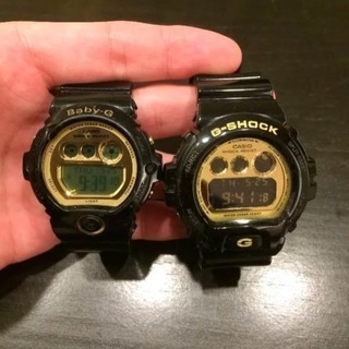 G-SHOCK babyG 黒金 ペア