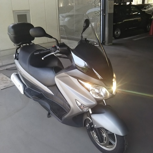 suzukiバーグマン２００ 初期型L4 リアボックス付