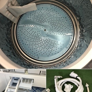 美品【 SHARP 】シャープ プラズマクラスター搭載 洗濯8.0㎏/乾燥4.5㎏ 洗濯乾燥機 スパイラル穴なし槽 ES-TX830