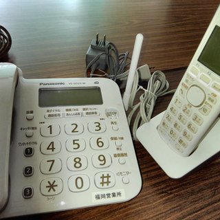 Panasonic コードレス電話機　VE-GD23DW