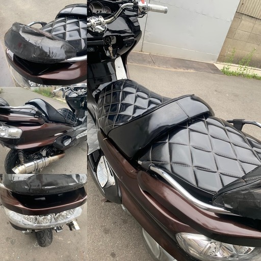 ❁♪現状改造車♪ヤマハ　マジェスティC　SG03J　250ｃｃ　部品取り等に♪良質ＷＡＫＯＳ製品で清掃済み/配達可♪ ❁♪現状改造車♪ヤマハ マジェスティC SG03J 250cc 部品取り等に♪