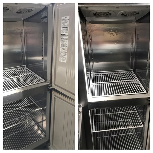 ホシザキ 　業務用　2冷凍4冷蔵庫インバーター　HRF-150ZFT3-6D　幅1500×奥行650×高さ1890　中古　厨房　２０１１年式